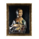Картина 3D «Дама с горностаем», тактильная: цена 0 ₽, оптом, арт. 10825-24